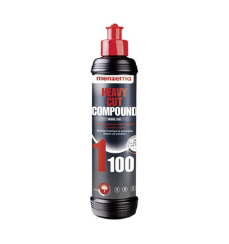 MOCNO ŚCIERNA PASTA POD FUTRO POLERSKIE 250 ML - MENZERNA 1100 HEAVY CUT COMPOUND