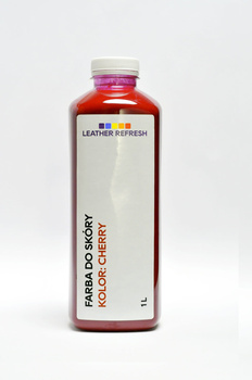 Farba do skóry Cherry 1l  - Leather Refresh