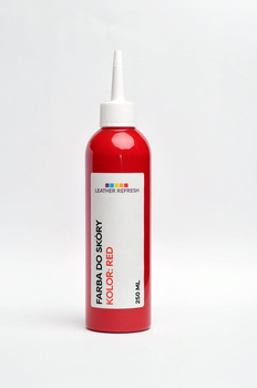 Farba do skóry Red 250ml - Leather Refresh