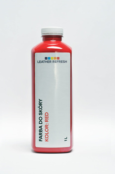Farba do skóry Red 1l - Leather Refresh