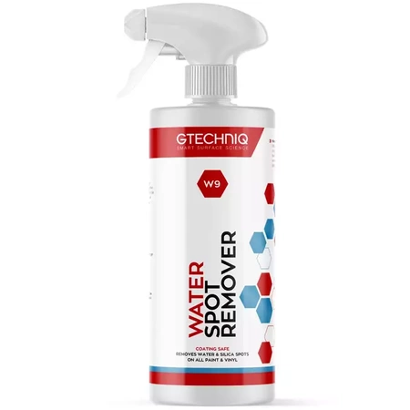 GTECHNIQ W9 WATER SPOT REMOVER 500ML – PRODUKT DO USUWANIA ŚLADÓW PO WODZIE