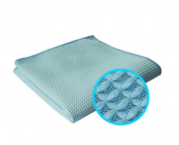 Monster Shine Waflowy ręcznik do osuszania lakeru 56x76cm niebieski