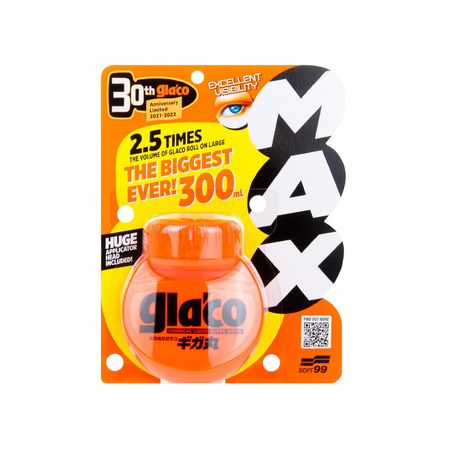 NIEWIDZIALNA WYCIERACZKA 300 ML - SOFT99 GLACO ROLL ON MAX