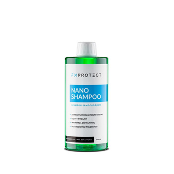 SZAMPON SAMOCHODOWY Z KWARCEM SIO2 NEUTRALNE PH 500ML - FX PROTECT NANO SHAMPOO