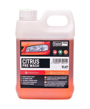 PREPARAT DO WSTĘPNEGO MYCIA AUTA 1L - VALETPRO CITRUS PRE-WASH