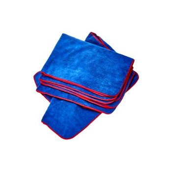 RĘCZNIK Z MIKROFIBRY DO OSUSZANIA AUTA 40X60, 550GSM NIEBIESKI - AMP FLUFFY BLUE POWER