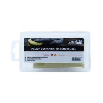 GLINKA SAMOCHODOWA ŚREDNIA 100G - VALETPRO YELLOW POLY CLAY BAR