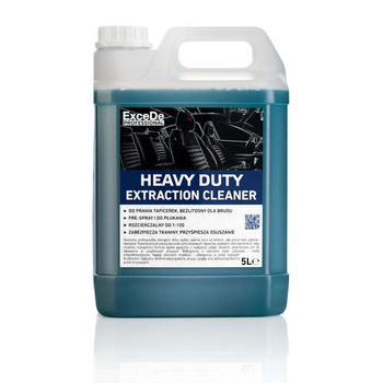 PŁYN DO PRANIA EKSTRAKCYJNEGO TAPICEREK 5L - EXCEDE HEAVY DUTY EXTRACTION