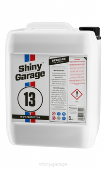 POLIMEROWY WOSK Z KWARCEM NA MOKRO 5L - SHINY GARAGE WET PROTECTOR